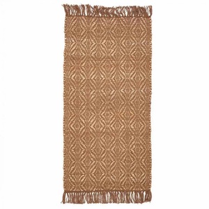 Customizable <b>Rustic</b> 100% Natural Wool Jute Rug Carpet Beautiful New Design Handwoven Hand Braided for Room or <b>Door</b> - Product Image 4