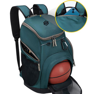 Sacs de basketball en nylon légers avec fermeture éclair et poche, couleur et design personnalisés, vente chaude à bas prix, équipement sportif - Product Image 2