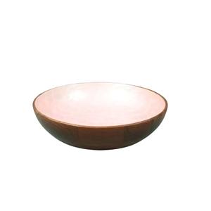 Cuenco Mango Madera Ensaladas Pasta Fruta Platos Laterales Diseñador Forma redonda Cuenco de madera Comida Servir Cuenco Venta al por mayor Navidad - Product Image 4