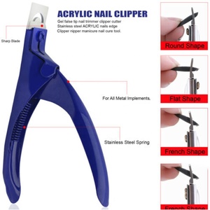 Coupe-ongles en acrylique de qualité supérieure, en acier inoxydable, à ouverture large réglable, pour ongles épais - Product Image 2