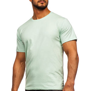 Jersey Ringer de peso de 220 gramos para ropa de calle Color sólido con diseño de tinte liso Slim Fit - Product Image 3
