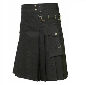 Top Hot Men and Women Nouveau style Kilts utilitaires sur mesure/Kilt écossais utilitaire traditionnel - Product Image 2