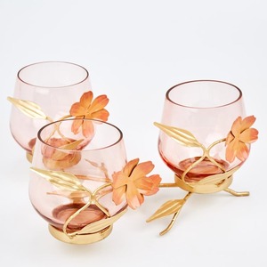 Modern Luxury Design Metal in Iron <b>Candle</b> Holder Round <b>Candles</b> Holders for Home & Hotel Decoration <b>Candle</b> <b>Mold</b> - Product Image 2