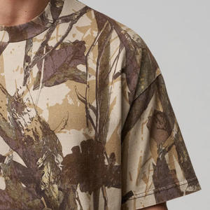 Ropa a granel, camiseta informal de buen diseño para hombre, ropa de calle, Camiseta cómoda de alta calidad con estampado de logotipo personalizado de gran tamaño para hombre - Product Image 4