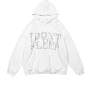 Sweat-shirts à capuche tendance avec strass, style streetwear, avec détails en cristaux brillants pour hommes et femmes - Product Image 1