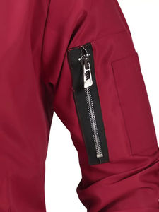 OEM ODM Logo personnalisé Veste bomber tendance pour homme Style streetwear Hiver Gym Sports Jogger Décontracté Confort Service direct - Product Image 3