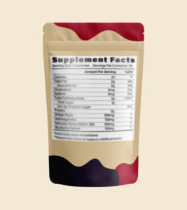 Gummies au shilajit saveur fruits rouges mélangés - Product Image 3