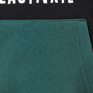 เสื้อสวมหัวมีฮู้ดแบบมีซิปผ้าคอตตอนออร์แกนิกปักลายสำหรับเด็กผู้ชายทรงหลวมออกแบบได้ตามต้องการ - Product Image 4