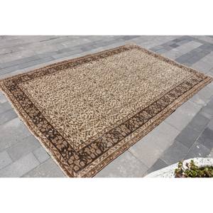 Tradicional Beige marrón 5,8X8,9 pies alfombra turca área grande patrón rectangular para el hogar sala de estar entrada cabecera-Material PP - Product Image 2