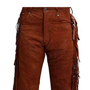 Customized Top Design High Quality <b>Men</b> <b>Leather</b> <b>Pants</b> <b>Men</b> Winter Wear Outdoor Suede <b>Leather</b> <b>Pants</b> - Product Image 6