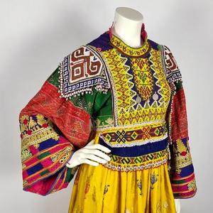 Vestido regional afgano de alta calidad para mujer Vestido Kuchi afgano bordado de manga larga de nuevo diseño en MOQ bajo - Product Image 5