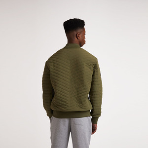 Haute qualité classique hommes veste d'hiver matelassé bulle bouffant manteau coupe-vent chaleur polaire doublure décontracté avant colorant traité - Product Image 2