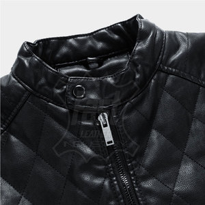 Chaquetas de Cuero de Moda, Cortavientos, Casuales, Negras, para Motociclistas, Chaquetas de Cuero para Hombre, Chaqueta Nueva y Elegante - Product Image 5