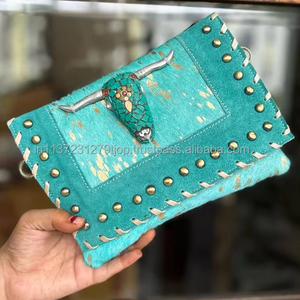 Bolso de piel metálica occidental, bolso cruzado de estilo occidental, bolso de mano tallado con correa, bolso de estilo occidental - Product Image 5