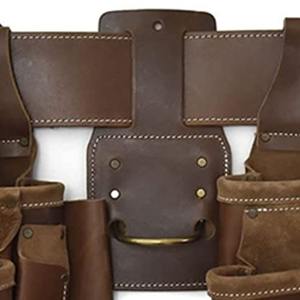 Leather <b>Work</b> <b>Apron</b> Pouch New Designed 28" to 50" Waist Tool Belt With Pocket Pouches Available at Reasonable Price - Product Image 3