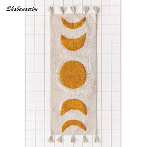 Customized Bohemian Embroidered Area Rug Set for Bedroom and Living Room Non-Slip Cotton <b>Kitchen</b> <b>Runner</b> Boho Style Carpet - Product Image 5