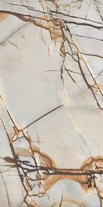 Pas de titane 60x120cm Carrelage de sol en porcelaine polie émaillée Carrelage de salon en pierre de marbre brillant - Product Image 5