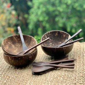 Bols de noix de coco naturelle avec gravure artistique de l'approvisionnement en gros du Vietnam - Product Image 6