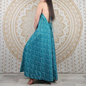 Women's <b>Summer</b> Beach <b>Dress</b> Floor-Length 100% Cotton <b>Vintage</b> A-Line Breathable - Product Image 4