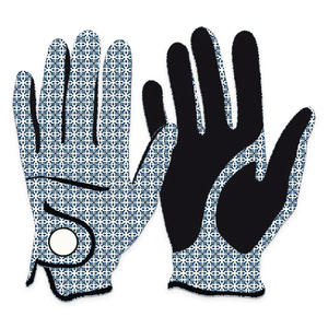 Guantes de golf blancos de cuero sintético a precio de fábrica, guantes de golf duraderos sublimados con logotipo personalizado de gran calidad para adultos - Product Image 2