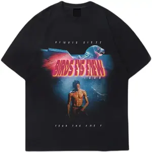 Camiseta informal de algodón 100% para hombre, gran oferta de alta calidad, tarifa al por mayor, tela de punto de 260 gramos, nuevo fabricante - Product Image 3