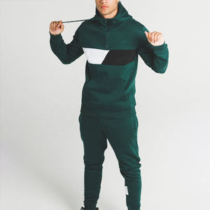 Conjunto de chándal de lana de invierno personalizado Unisex de nueva temporada con MOQ bajo y conjunto de pantalones de chándal con capucha al por mayor - Product Image 1