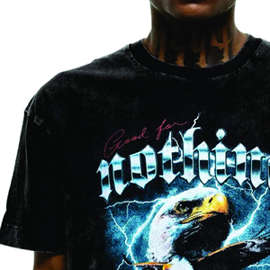 Camiseta de gran tamaño en blanco de alta calidad, camiseta lisa con diseño de hombro caído, camisetas de impresión personalizadas para hombres - Product Image 3