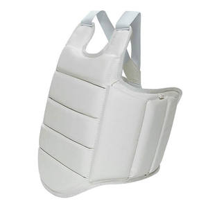 Protège-poitrine de karaté, protège-corps pour l'entraînement aux arts martiaux, résistant aux chocs, pour le combat et l'entraînement - Product Image 1