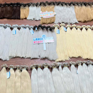 Extensions de cheveux vierges vietnamiennes de qualité supérieure, tissage de cheveux humains, double trame, prix de gros - Product Image 5