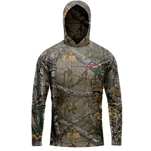 Personnalisé votre Logo étanche UPF50 + sweat à capuche de pêche Protection solaire vêtements de pêche évacuation de l'humidité à manches longues chemises de pêche - Product Image 1