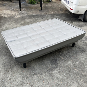 <b>Modern</b> 1.8m Convertible <b>Sofa</b> <b>Bed</b> Reclining and Foldable Wood Frame for Living Room Dining School HOBS01X Gray Color - Product Image 3