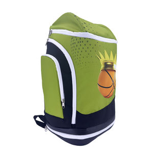Mochila Deportiva Plegable de Sublimación a Todo Color con Cremallera, Logotipo Personalizado, para Equipos Escolares, Suministro al por Mayor OEM, SSB-0051 - Product Image 4