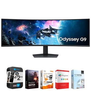 Monitor curvo para juegos de PC auténtico 49 Odssey G9 G95C DQHD + paquete de 2 años de garantía - Product Image 4