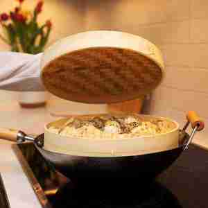 Meilleur prix 2026 Cuiseurs vapeur vietnamiens en bambou pour une cuisine saine, sans plastique, durables, faits à la main, ustensiles de cuisine, style de vie écologique - Product Image 6