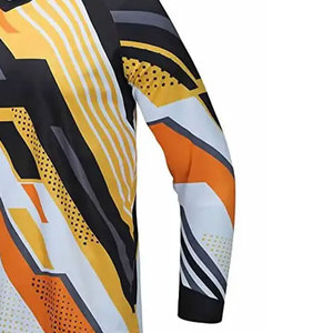 Maillot de cyclisme personnalisé à manches longues pour hommes et femmes, maillot de cyclisme à manches longues, maillot de course cycliste pour l'été - Product Image 3