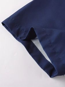 Chemise habillée décontractée et ajustée pour hommes 100% popeline de coton biologique écologique respirante Color Block Design à rayures verticales - Product Image 4