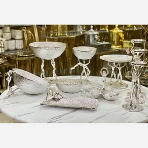 Bol à nourriture en métal de haute qualité personnalisable pour la maison, le dîner, le mariage et les événements Resorts Party Tableware - Product Image 6