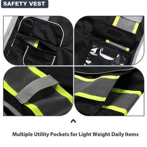 Chaleco de Seguridad de Algodón Transpirable Personalizado al por Mayor, Alta Visibilidad, Reflectante, Certificado CE, Hecho en Pakistán, Unisex, Alta Calidad, OEM - Product Image 5