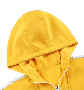 Veste coupe-vent imperméable de haute qualité, personnalisée, pour l'extérieur, à séchage rapide, à capuche, manches longues, avec taille plus, pour l'été, imperméable - Product Image 5