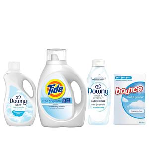 Detergente Líquido para Ropa Tide Free & Gentle, 64 Lavados, 84 fl oz, Detergente para Ropa Tide, Detergente para Ropa Limpia - Product Image 1
