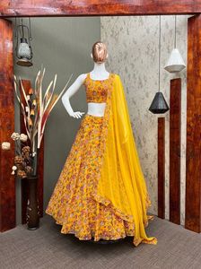Diseñador indio de Bollywood Exclusivo Lehenga Choli Fiesta de bodas y recepción Desgaste Lehenga Choli para exportar desde la India - Product Image 2