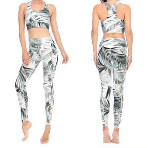 Novedades, ropa deportiva para mujer, camiseta sin mangas para correr, mallas de cintura alta, conjunto de Yoga para entrenamiento físico para gimnasio Atlético - Product Image 2