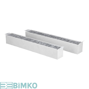 Juego de 2 pzas. de 2 pzas. DE LA BMK-CF114. Filtros de carbón activado al por mayor para campanas extractoras, filtro de carbón vegetal, repuestos de cocina DKF30 - Product Image 3