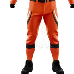 Ensembles d'uniformes de baseball pour adultes sur mesure, respirants, 100 % polyester, confortables, faible MOQ, haute qualité, col en V, poches, sport - Product Image 6