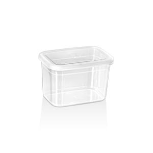 Maya Deep <b>Plastic</b> <b>Food</b> & Spice <b>Storage</b> Container 4500ml Lid Transparent Kitchen Organizer Meal Prep Refrigerator Pantry Use - Product Image 1