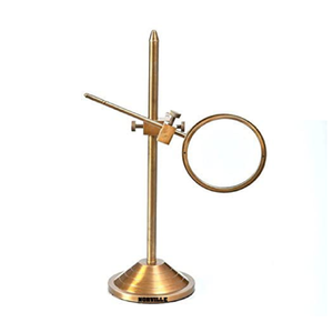 Loupe de table en laiton avec support rectangulaire robuste et inclinable, design classique Disponible au tarif de gros - Product Image 4