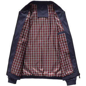 2024 High Street Style Chaqueta de bombardero informal para hombre Moda de invierno con cuello alto para adultos - Product Image 2