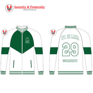 Chaqueta Deportiva de Felpa de Algodón Bordada de la Hermandad Iota Phi Lambda para Mujer, Acolchada y Transpirable, Hecha a Medida para Damas - Product Image 4