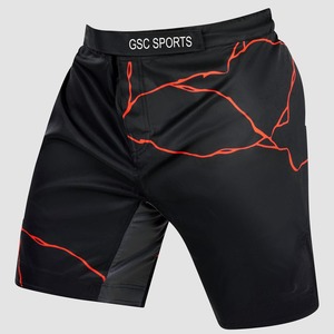 Pantalones cortos MMA personalizados con microtela de alta calidad, impresión por sublimación, su propio diseño, a precio de fábrica - Product Image 1