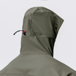 Veste coupe-vent décontractée sportive pour hommes Manteau à capuche extérieur léger et imperméable Veste coupe-vent imprimée - Product Image 6